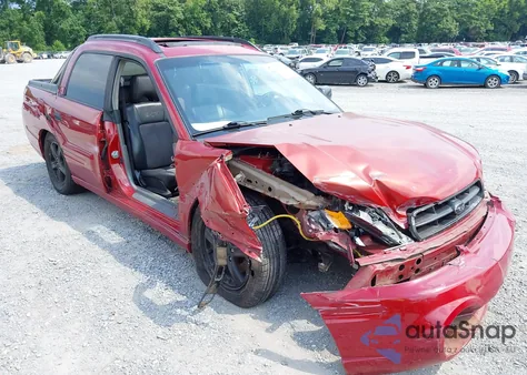 2005 Subaru Baja Sport from USA, damaged, VIN 4S4BT62C357100579
